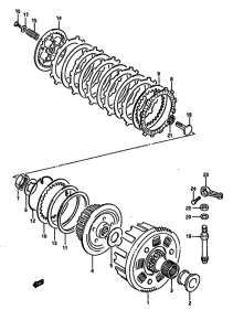 TS250 Бендикс