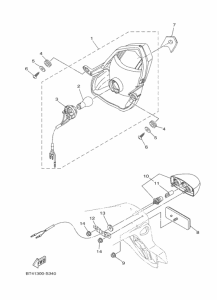 YS125-5C Фонарь
