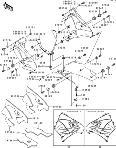 ZX900 Cowling lowers(1 / 2)
