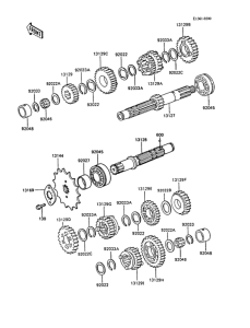Z305 Трансмиссия