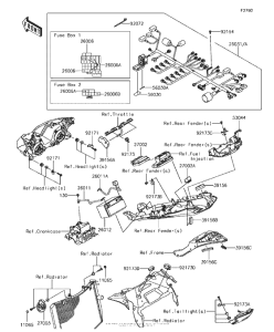 ZX636 Электрика