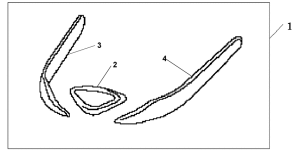 GL1800 (ABS) Front fender orna