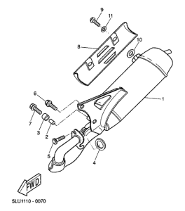 CW50 Выхлопная система