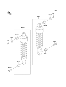 EN500 Подвеска  /  амортизатор