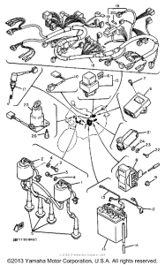 FZR400SUC Электрика
