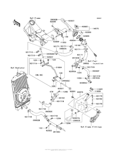 VN2000 Патрубки охлаждения