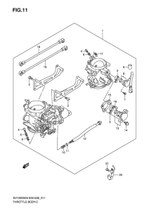 SV1000 Дроссель