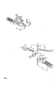 RM50 Рулевой переключатель