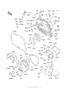  Крышки двигателя