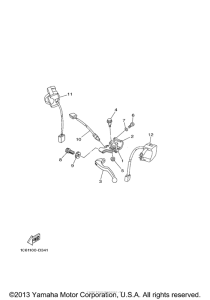 TTR230B Рулевые переключатели