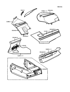 EX250 Наклейки