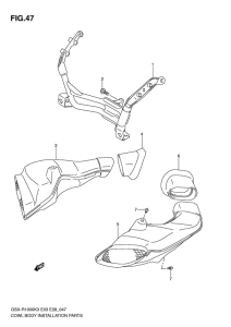 GSX-R1000 Installation parts