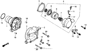 VT800 Водяной насос