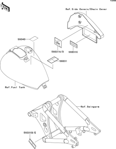 VN800 Лейбл предостережения