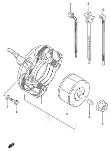 RM85 Зажигание