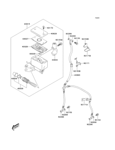 LV1000 Главный тормозной цилиндр
