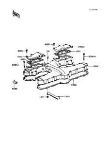 ZN1300 Крышка головки цилиндров