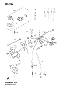 GS500 Жгут проводов