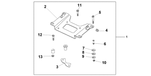 FES150 Rear carrier base