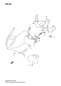 GS500 Body cwl installation parts