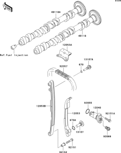 ZR1000 Распред вал