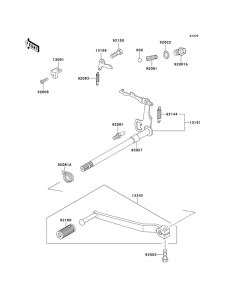 KE100 Переключатель передач