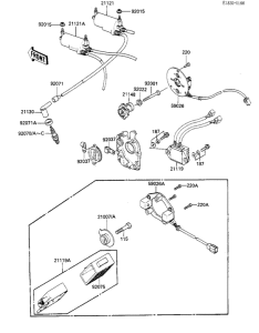 KZ1100 Зажигание