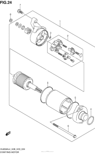 DL650 (ABS) Стартер