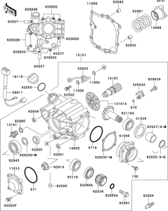 ZG1000 Front bevel gear(1 / 3)