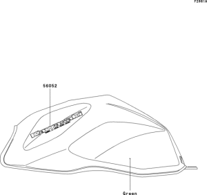 ZR1000 Decals(green)(a1h)