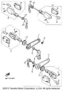 FZR400U Поворотники