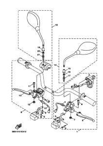XF50D ﾊﾝﾄﾞﾙｽｲﾂﾁ & ﾚﾊﾞｰ