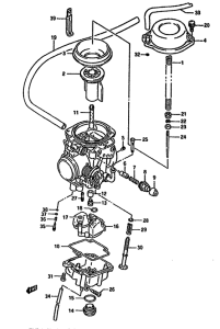 DR650 Carburetor assy