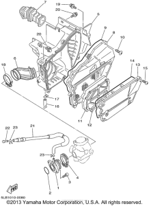 TW200N Впускная система
