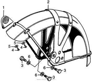 CL450 Переднее крыло
