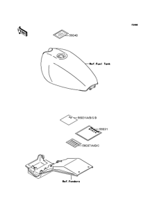 ZR400 Наклейки