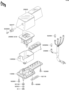 KL650 Приборы