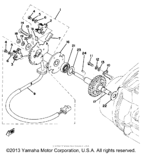 XS500C Contact breaker- governor