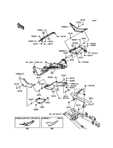 EX300 Боковые обтекатели