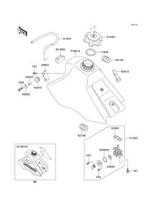  Топливный бак