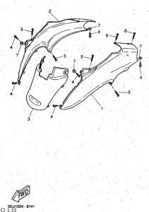 YH50 Боковые обтекатели