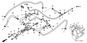 ST1300 Труба водная