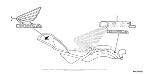 CMX500 Наклейки