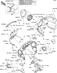 VN1700 Cowling(b9f-baf)