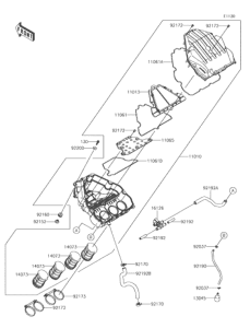 ZR1000 エアクリーナ