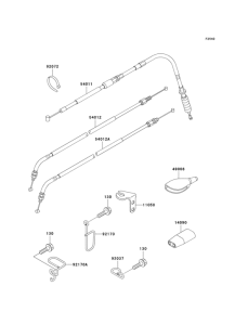  Тросы управления