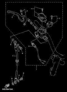 YN50R Главный тормозной цилиндр