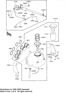 KZ1100 Воздухоочиститель