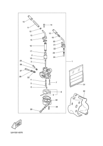 CW50 Карбюратор
