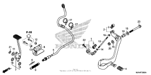 CTX1300 (ABS) Педали